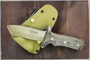 JN Coltello tattico fatto a mano T31d